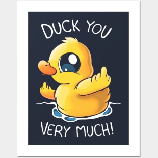 Duck you! Posters and Art